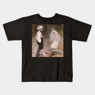 The Fairy Princess (1905 - John Bauer) Kids T-Shirt